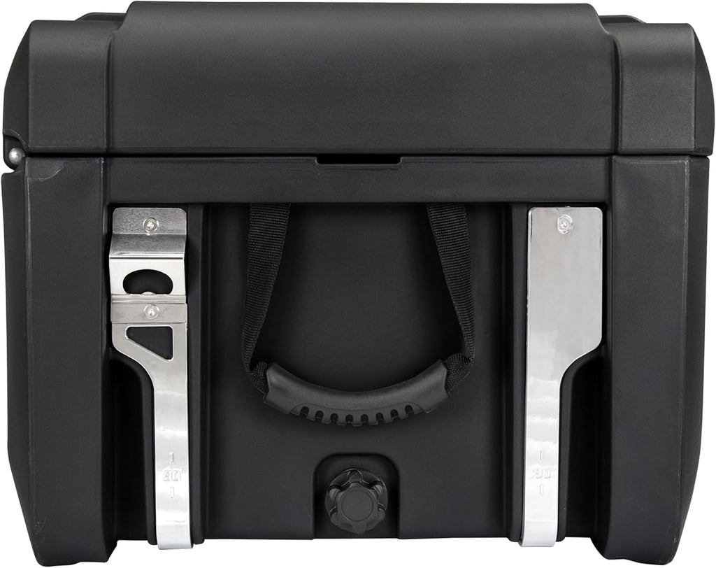 SRX-90 Overlanding Cargo Case – 90L Waterproof Storage Box for Camping, Off-Road & Truck Bed Gear – Heavy-Duty Lockable Storage with Gas Strut Lid, Stackable Design & Interior Organizer Tray (Black)