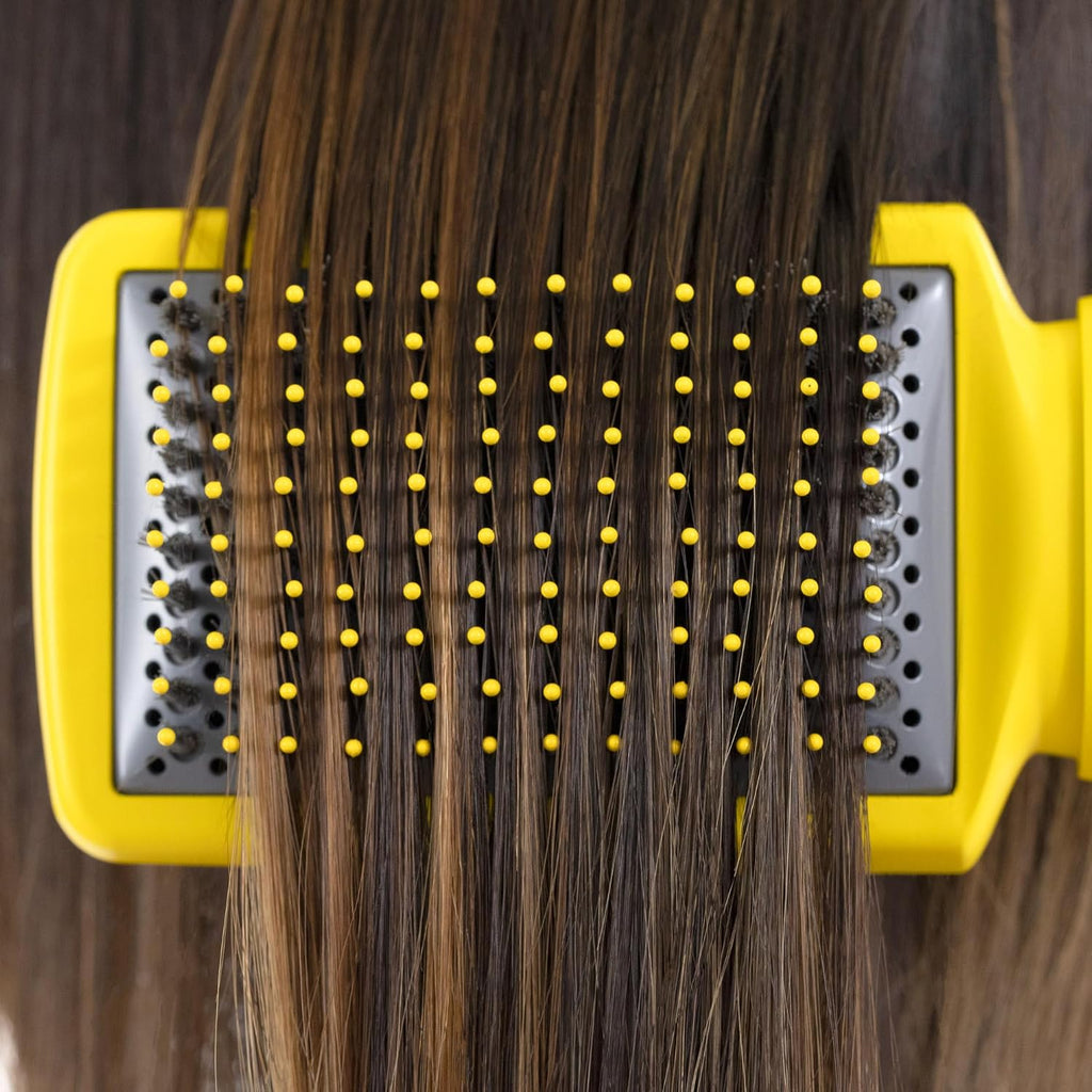 Drybar The Smooth Shot Paddle Brush Blow-Dryer | Smooths Hair for Easy Blowout, Reduces Frizz, Added Body, Quick & Easy One Step Styling for Long or Thicker Hair