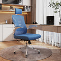 balmstar Ergonomic Office Chair Desk Chair - Mesh Computer Chair with 360° Swivel Wheels, Adjustable 90-130° Recline & Lumbar Support for Home Office, Supports up to 350lbs
