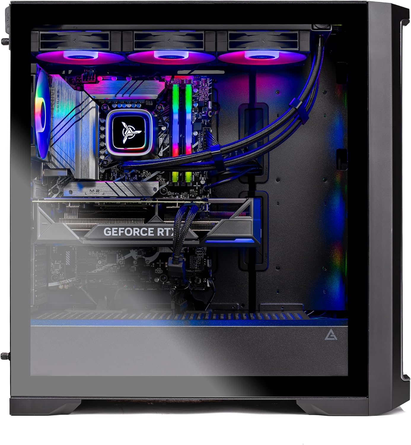 Skytech Gaming Legacy 4 Gaming PC, AMD Ryzen 7 9800X3D 4.7GHz, NVIDIA RTX 5090 32GB VRAM, X870 Board, 2TB Gen4 NVMe SSD, 64GB DDR5 RAM 6000, 1000W Gold ATX 3 PSU, 360 ARGB AIO, WI-FI 7, Windows 11