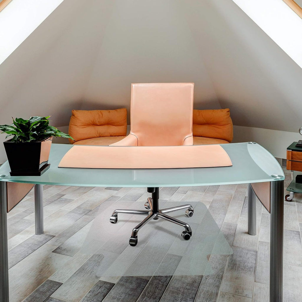 Floortex® Ultimat® Strong Polycarbonate Lipped Chair Mat for Hard Floor - 35' x 47' - Ships Rolled