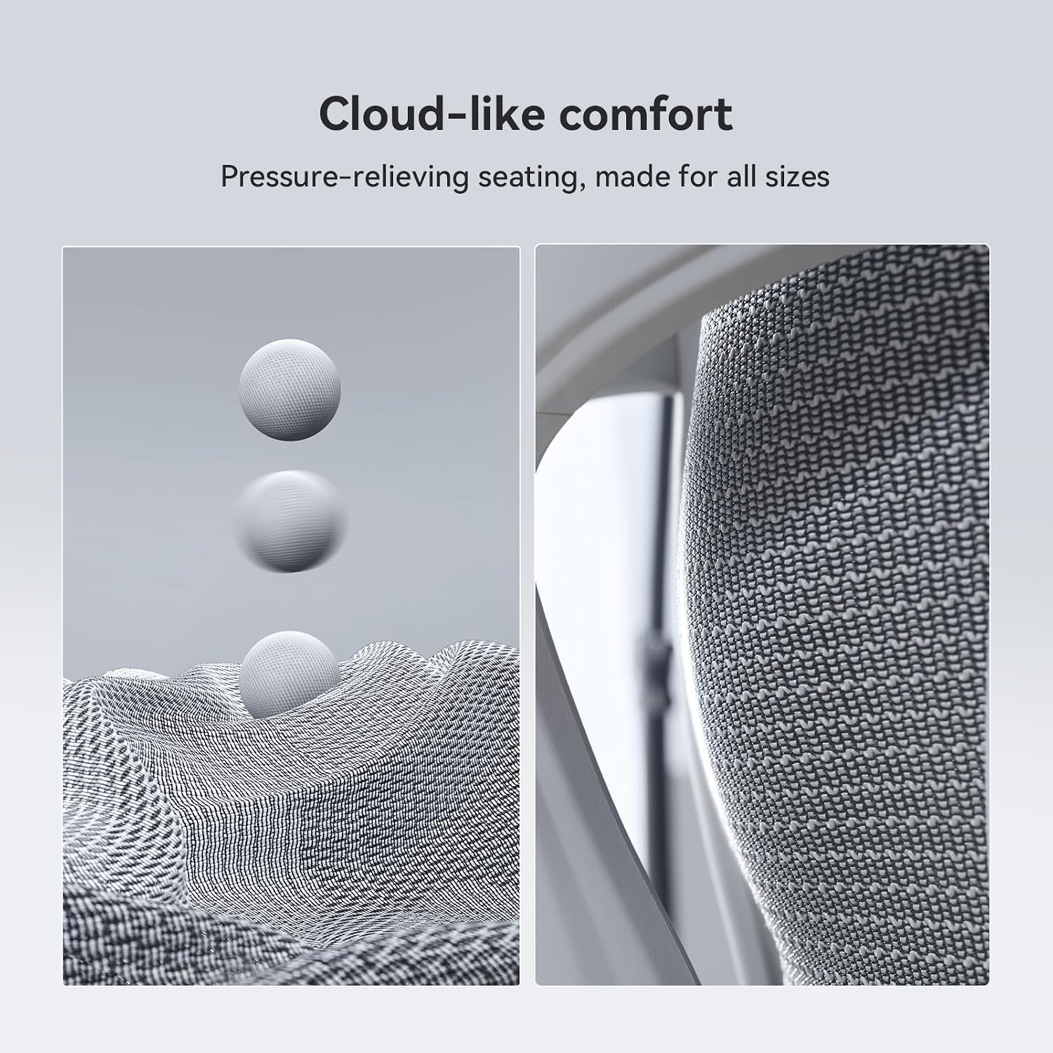 SIHOO Doro C300 Pro Ergonomic Office Chair with Footrest, Ultra-Soft 6D Armrests, Dynamic Lumbar Support, and Seat Depth Adjustment for Office (Grey)