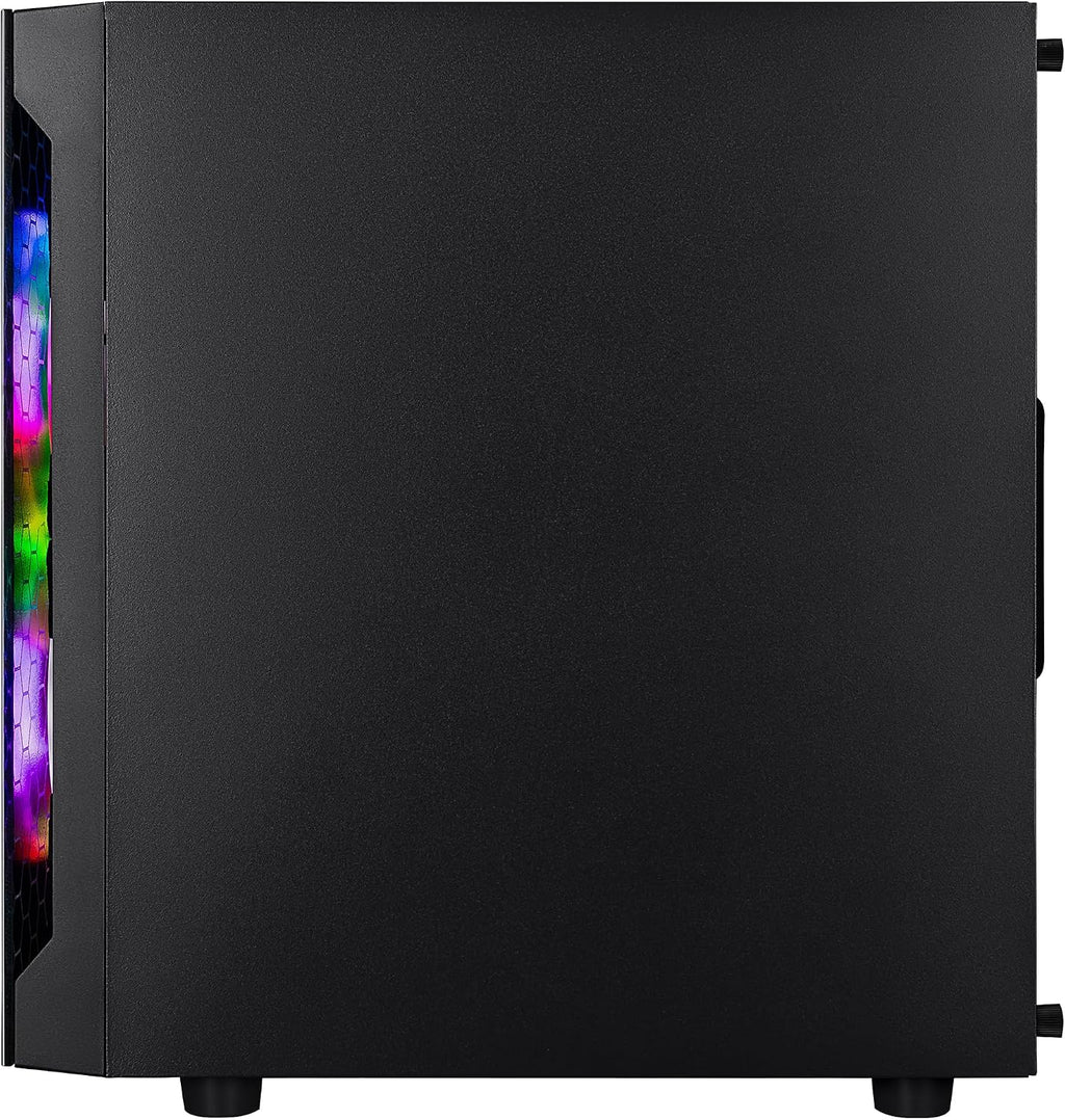 CLX Set Gaming PC - AMD Ryzen 5 8400F 4.2GHz, GeForce RTX 5060, 2TB NVMe M.2 SSD, 32GB DDR5 RGB Memory, CPU air Cooler, WiFi, Windows 11 Home, Black