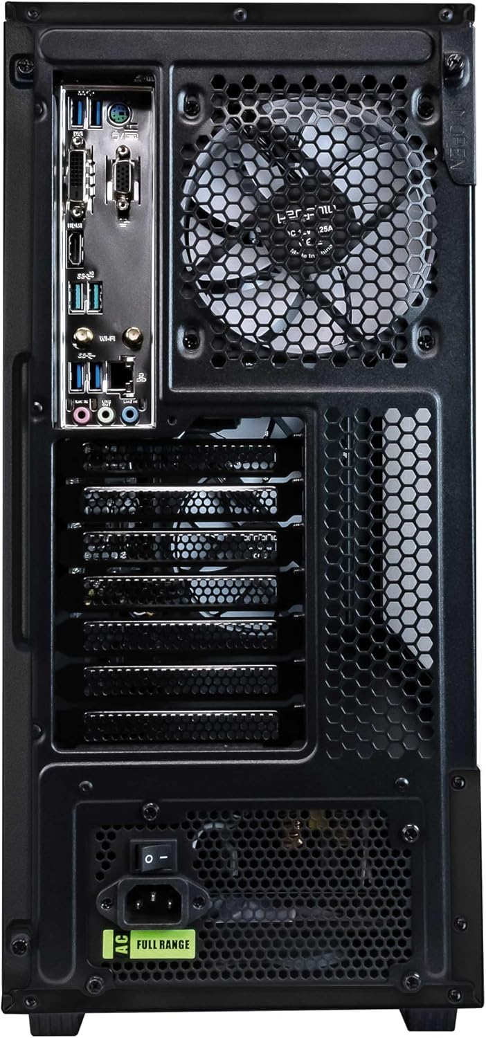 Periphio Reaper Gaming PC - AMD Ryzen 7 5700G 4.4GHz, Radeon Vega 8 (4GB) iGPU, 16GB DDR4 3200MHz Gaming RAM, 1TB NVMe SSD, Wi-Fi, Windows 11 Computer (Ryzen 7 5700G)…