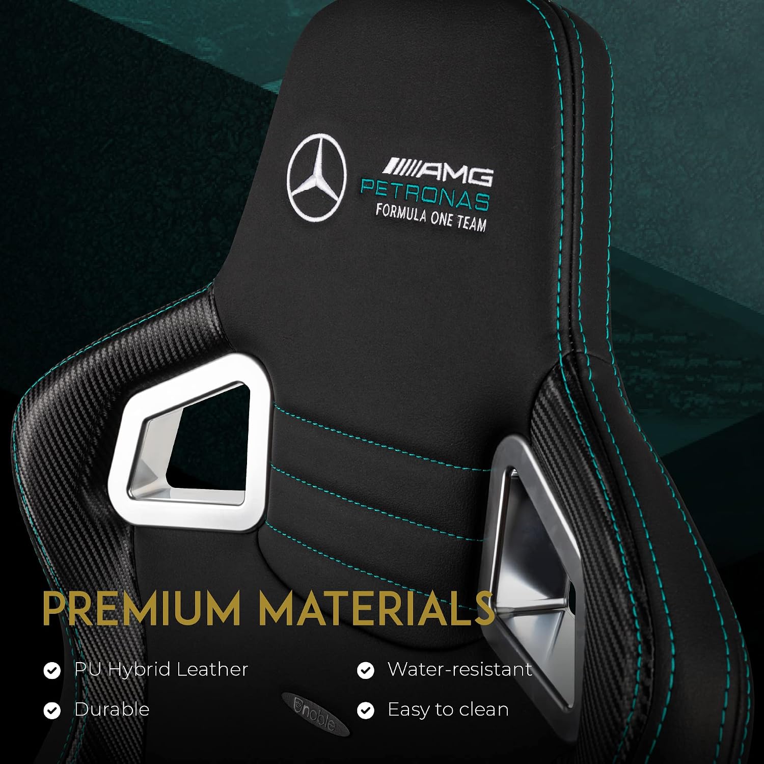 noblechairs Epic Gaming Chair - Mercedes-AMG Petronas F1 Team Edition
