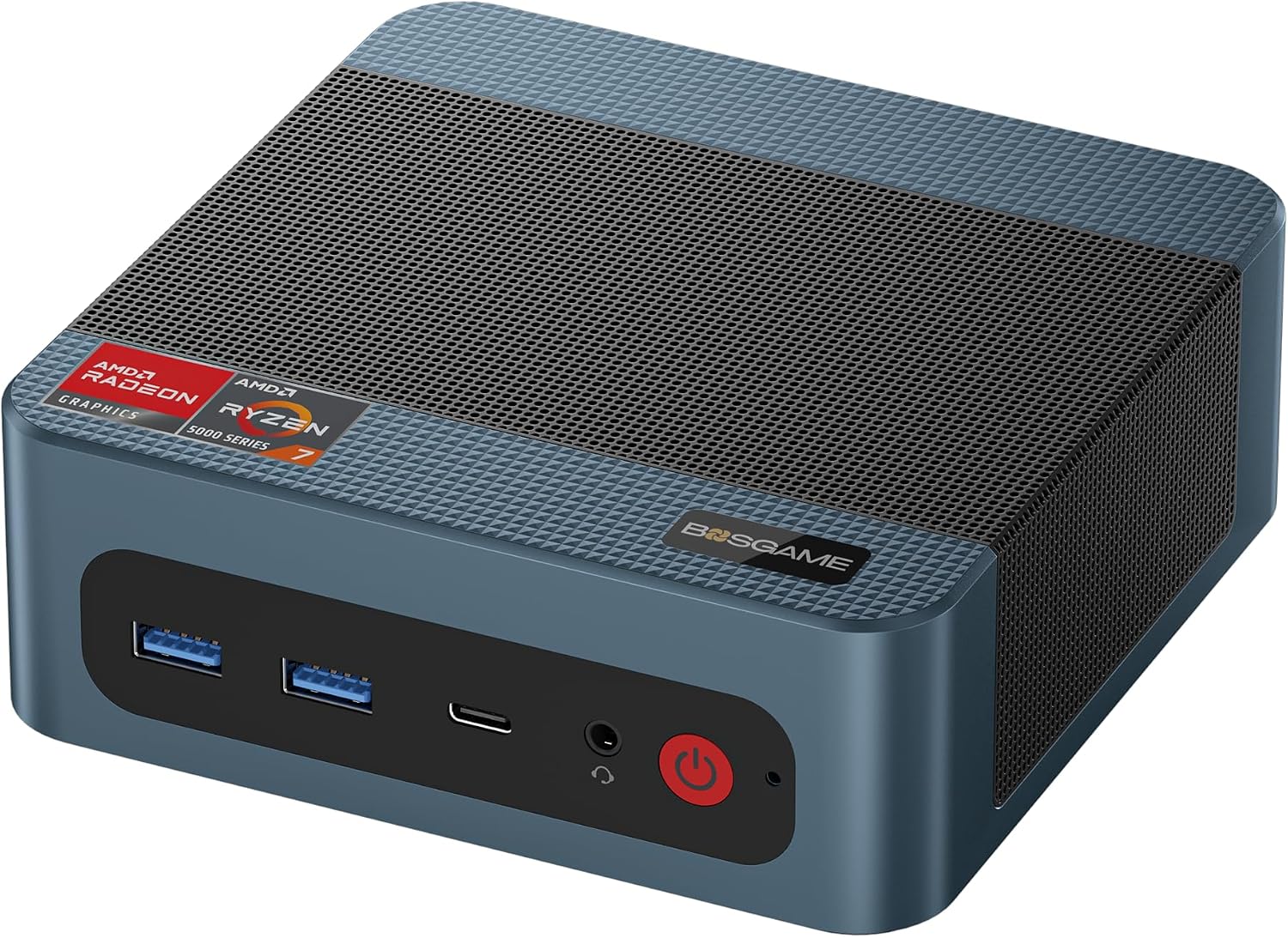 BOSGAME P3 Lite Mini PC Gaming Computers Ryzen 7 6800H, Radeon 680M Graphics, 32GB DDR5 RAM, 1TB PCIe 4.0x4 SSD,Triple Display (HDMI/DP/USB4),USB4 8K 60Hz,WiFi 6E,BT5.2,Dual 2.5GbE LAN