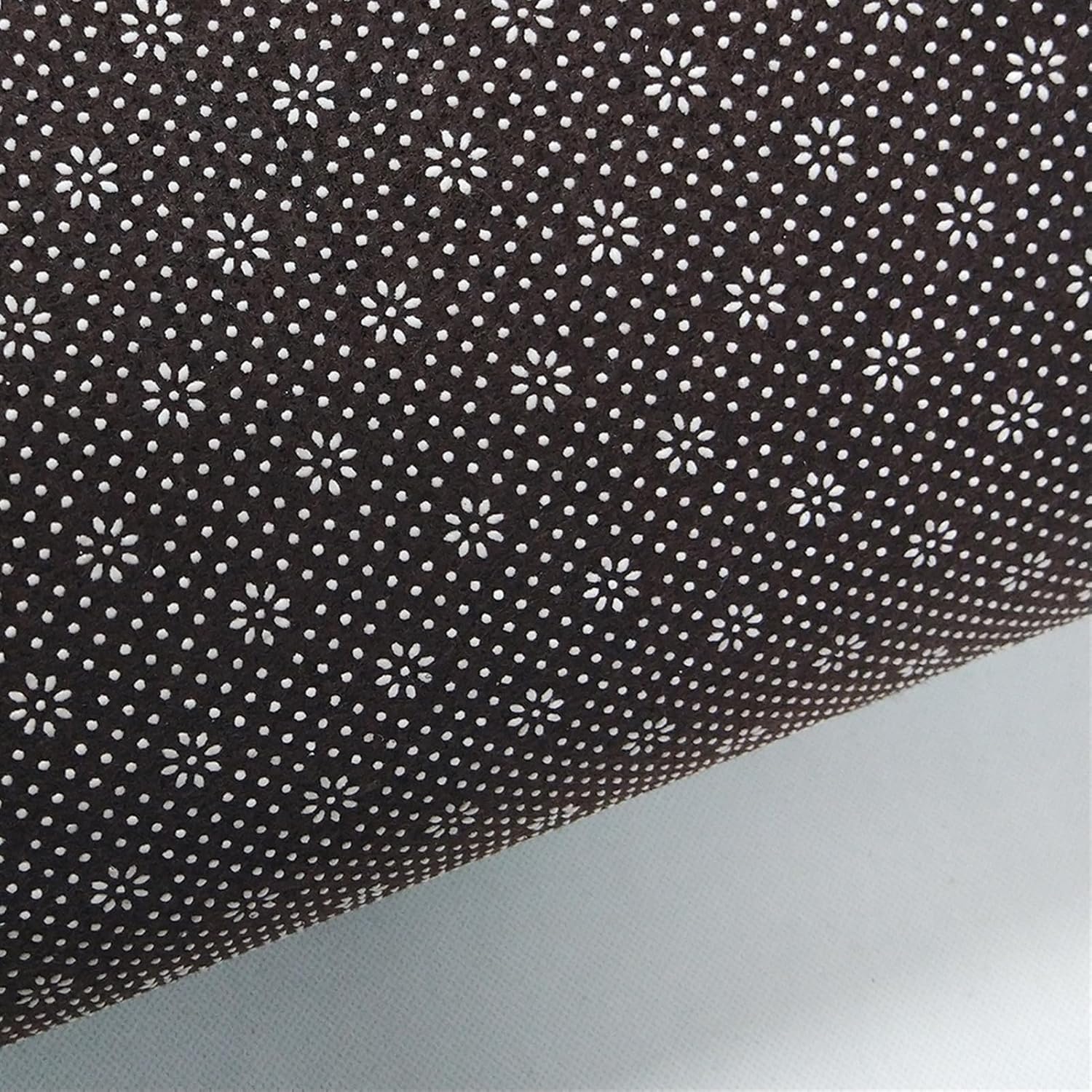 Office Chair Mat for Hardwood Floor, Vintage Computer Gaming Rolling Low Pile Carpet Floor Chair Mat, Anti-Slip Backing Round Desk Rug Floor Mat for Home