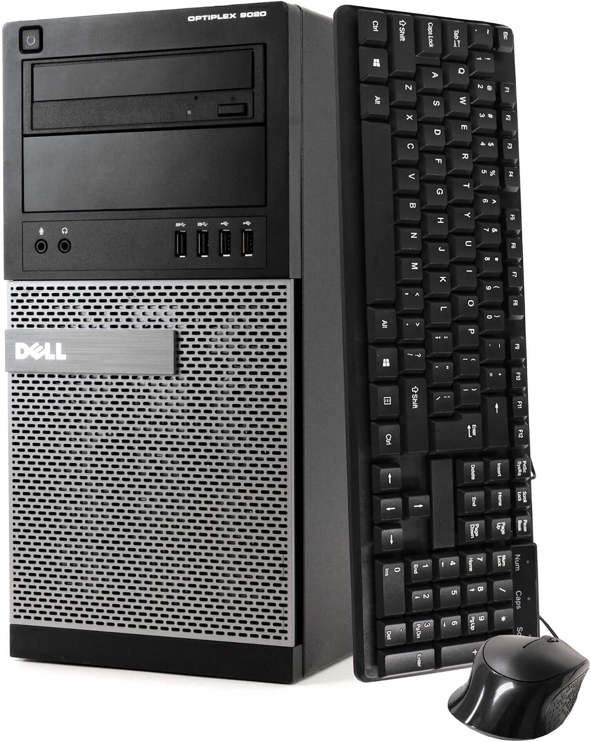 Dell Optiplex 9020 Mini Tower Desktop PC, Intel Core i7-4770-3.4 GHz, 32GB Ram, 1TB SSD Drive, WiFi, DVD-RW, Windows 11 Pro (Renewed)