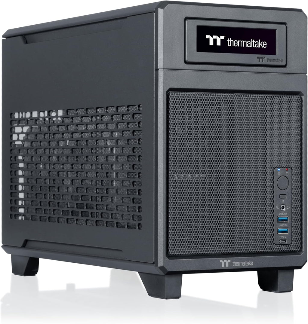 Thermaltake LCGS Traveler 7870 Mini-ITX Gaming PC (AMD Ryzen™ 7 7800X3D, ToughRam 32GB DDR5 6000MT/s RGB Memory, NVIDIA® GeForce RTX™ 5070, 2TB NVMe M.2, WiFi, Windows 11) TR1B-B850-570-LCS