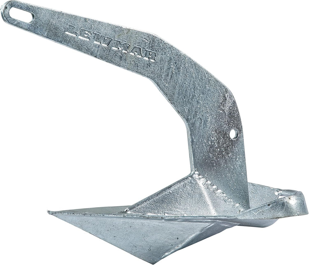 Lewmar Galvanized Steel Epsilon Anchor for Power and Sailboats