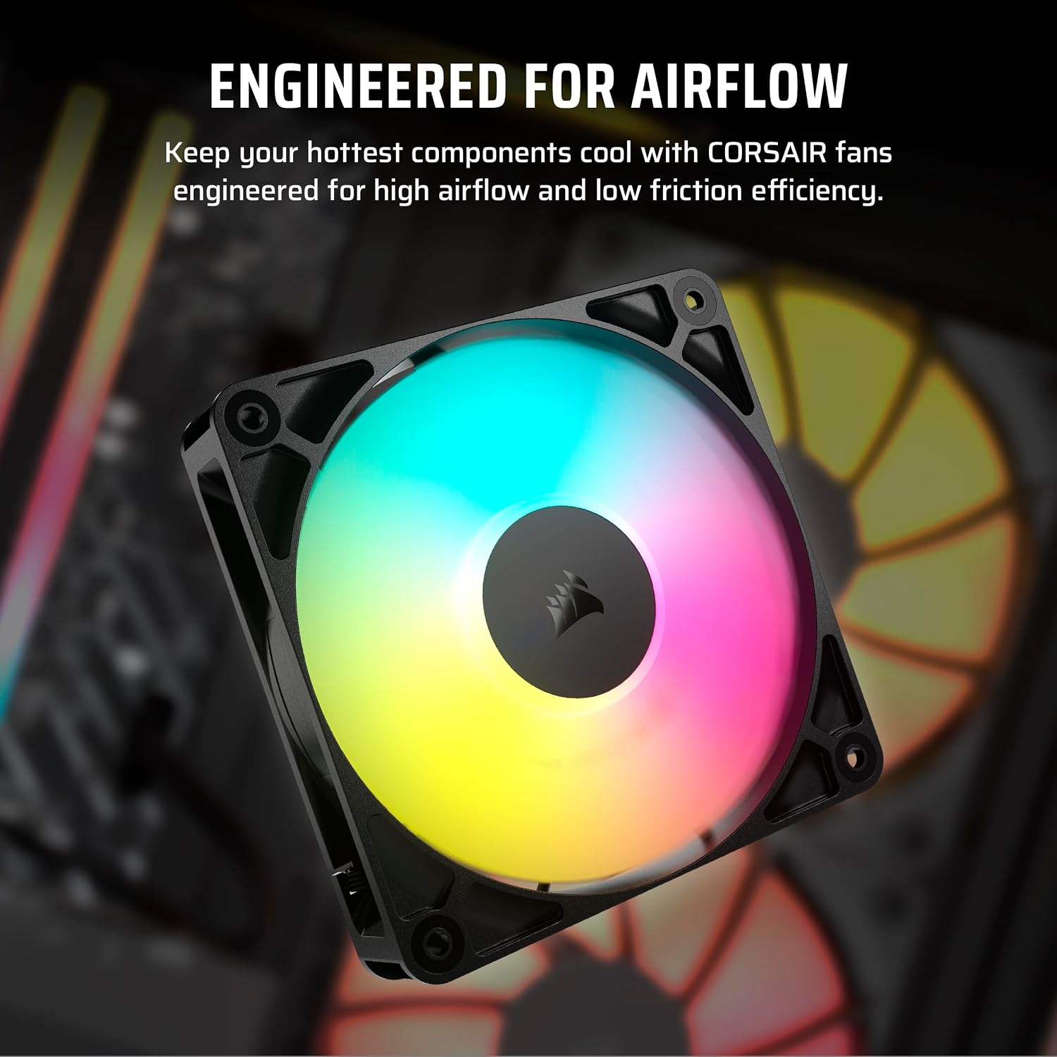 Corsair Vengeance a7400 Gaming PC – Liquid Cooled AMD Ryzen 7 7800X3D CPU – NVIDIA GeForce RTX 5080 GPU – 32GB Vengeance RGB DDR5 Memory – 2TB M.2 SSD – Black