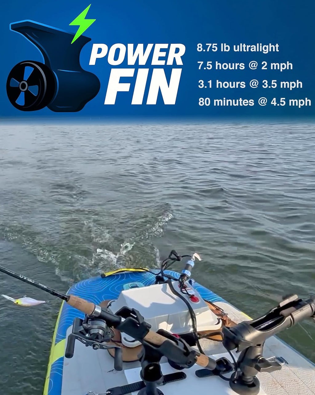 SUP Angler X-Wide Inflatable Fishing Paddle Board with Seat, Choose Accessories Package, Adjustable Fishing Rod Holders, Accessory Ports, Dual Paddle, Quad Bungees, 10'8' X 35'