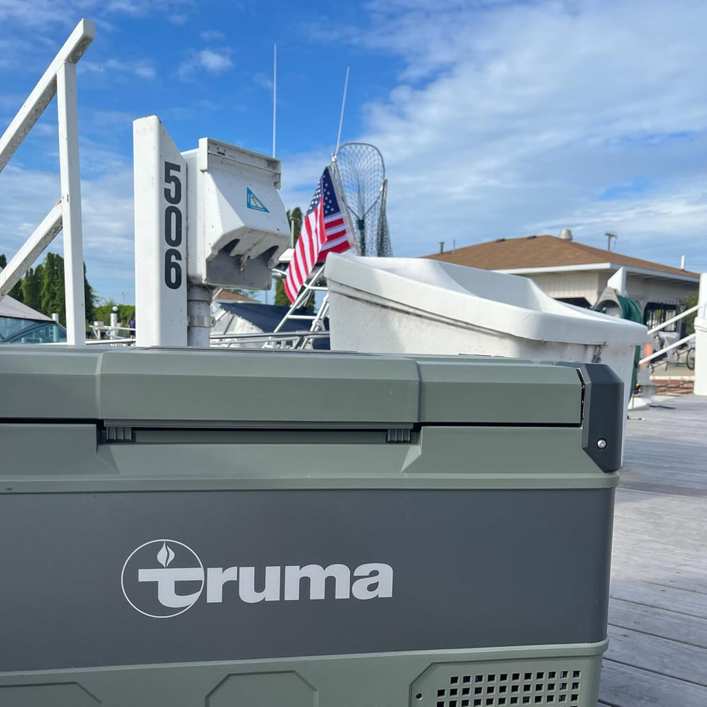 Truma C60 Portable Refrigerator/Freezer (16 Gal/64 QT): Single Zone, 12/24V DC & 110V AC Power | Multi-Use for Car, Truck, RV, Events, Travel | Digital Display, App Control | Temp Range: -8°F to 50°F