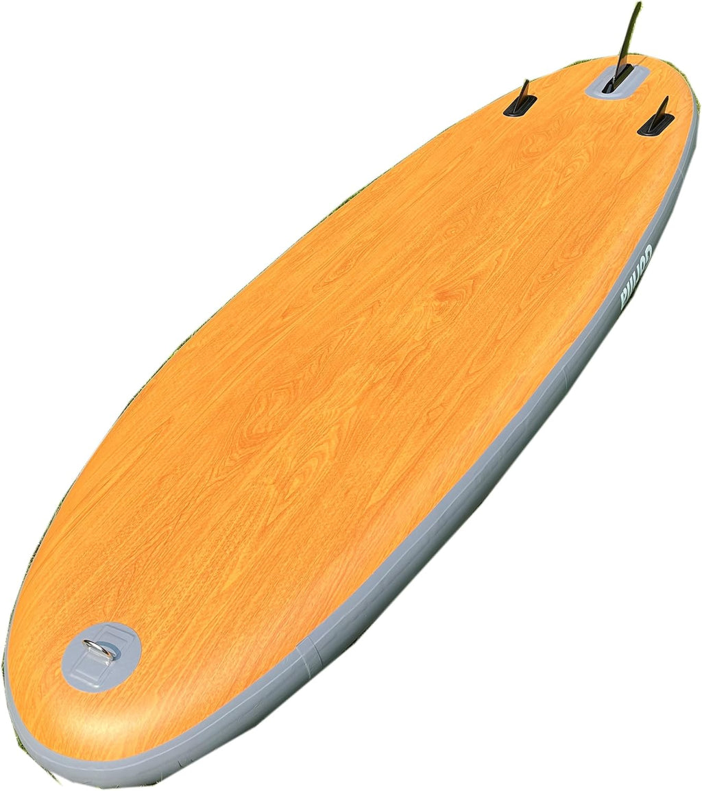 Inflatable Stand Up Paddle Board (6 Inches Thick) with Accessories & Carry Bag