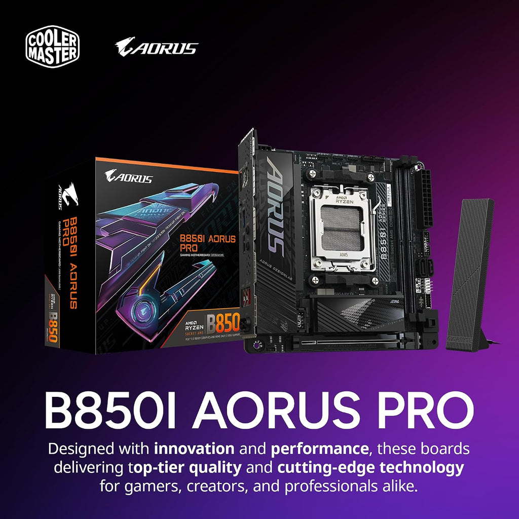 Cooler Master NR2 Pro Gaming PC – AMD RYZEN 7 9800X3D, AMD RX 9070 XT 16GB, 32GB DDR5 6000MHz, 2TB Gen4 M.2, Windows 11, V850 SFX Gold PSU, Compact Mini ITX Desktop PC