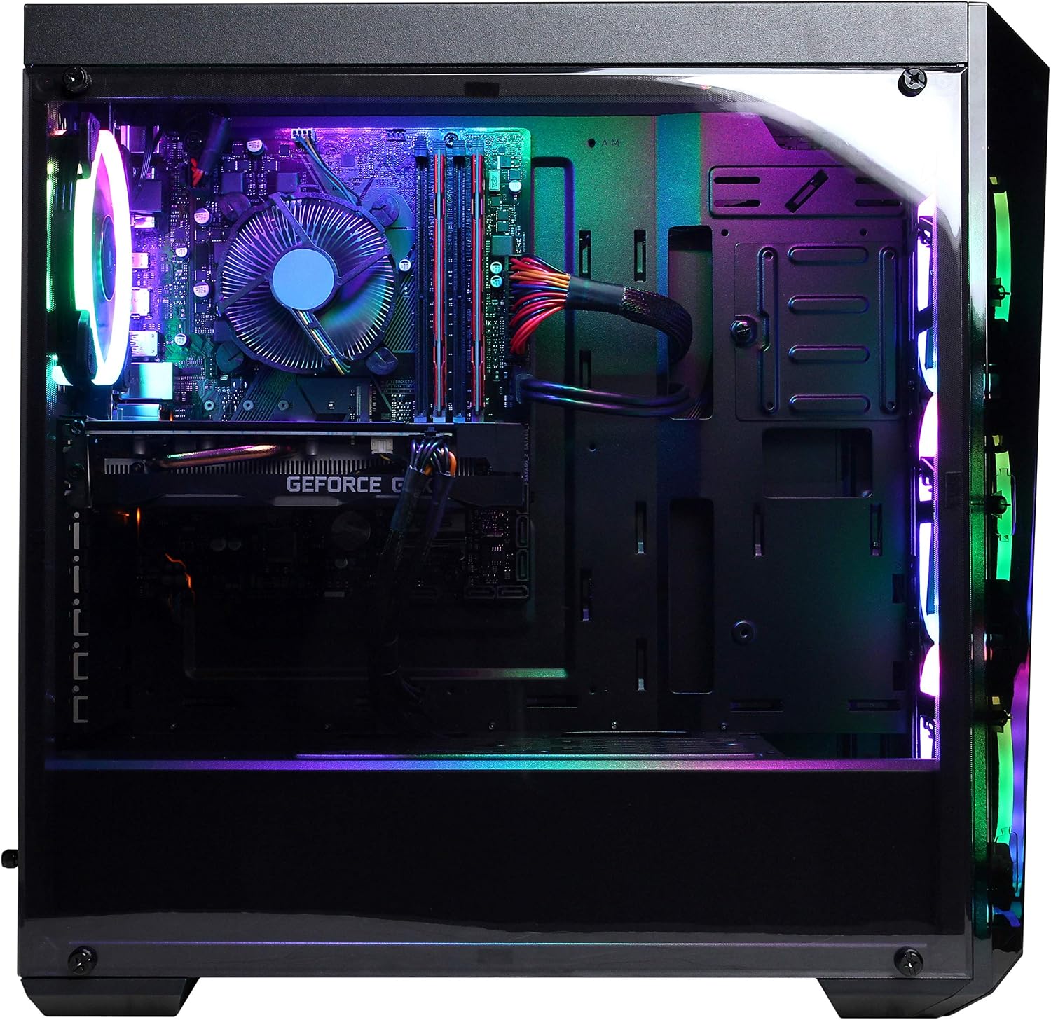 CyberpowerPC Gamer Xtreme VR Gaming PC, Intel Core i7-9700F 3.0GHz, NVIDIA GeForce GTX 1660 6GB, 16GB DDR4, 120GB SSD, 1TB HDD, Wi-Fi Ready & Windows 10 Home (GXiVR8560A, Black)