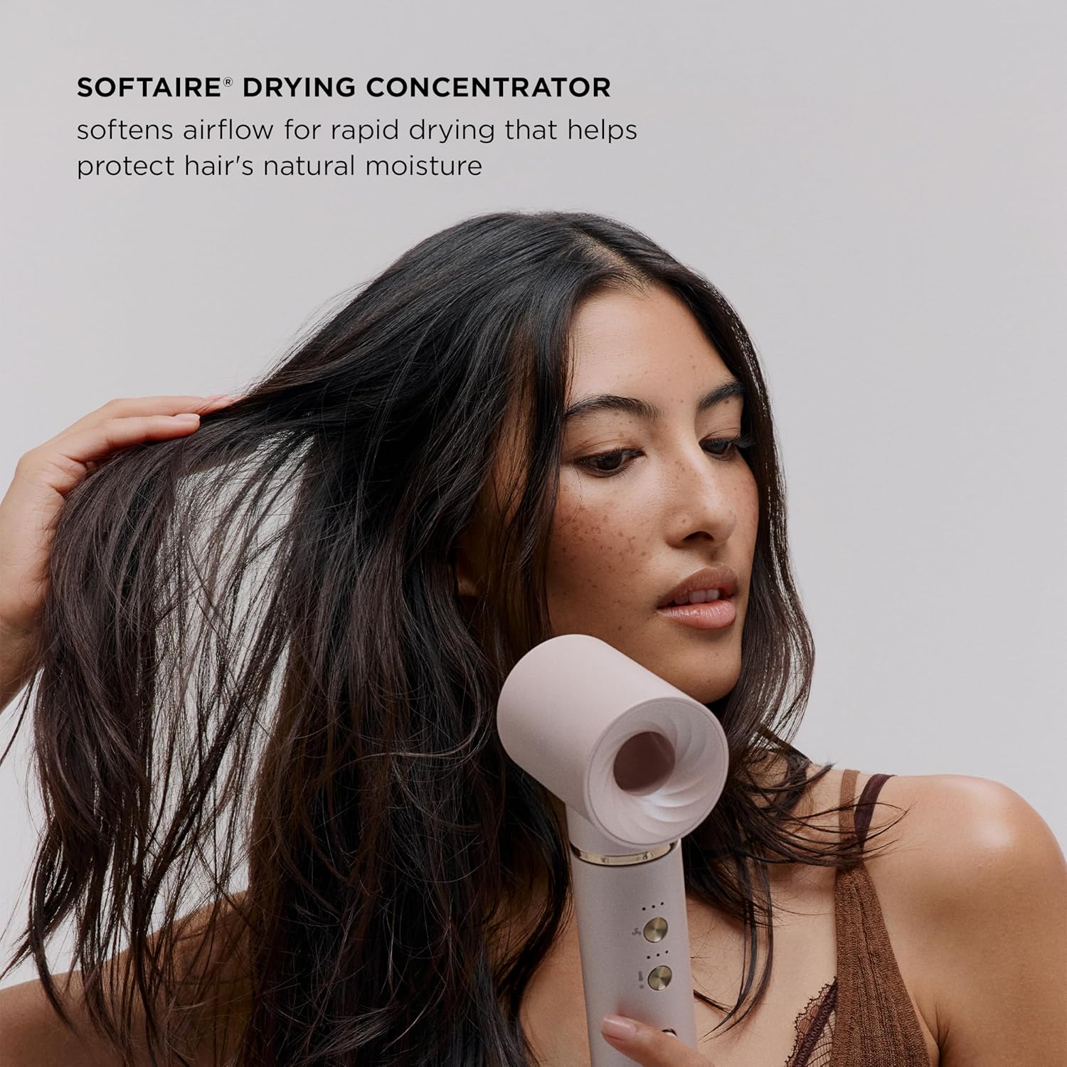 Aire 360 Ceramic Dual Voltage Air Styler Blowout Kit with Curling Attachments, Oval Brush & Drying Concentrator | Fast, Healthy Blowouts and Long-Lasting Curls | for All Hair Types