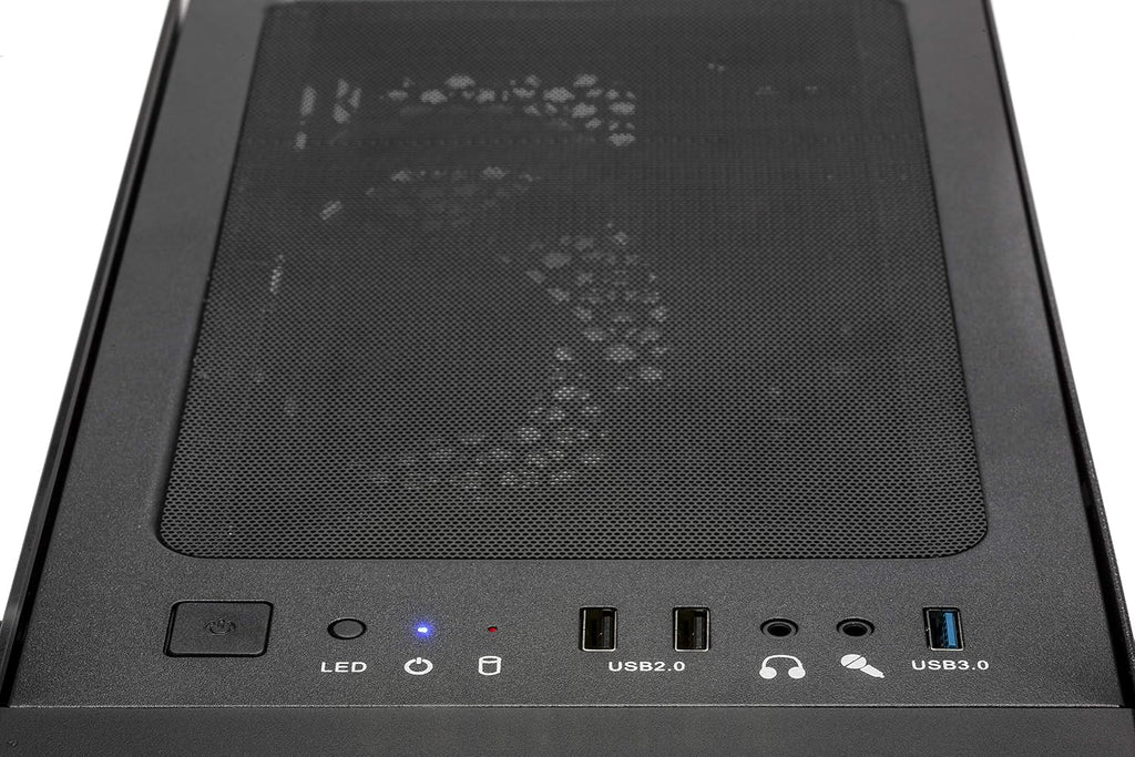 Skytech Gaming Skytech Blaze II Gaming PC Desktop – Intel Core i3 10100F 3.6 GHz, GTX 1650, 500GB SSD, 16G DDR4 3200, 600W Gold PSU, AC Wi-Fi, Windows 10 Home 64-bit