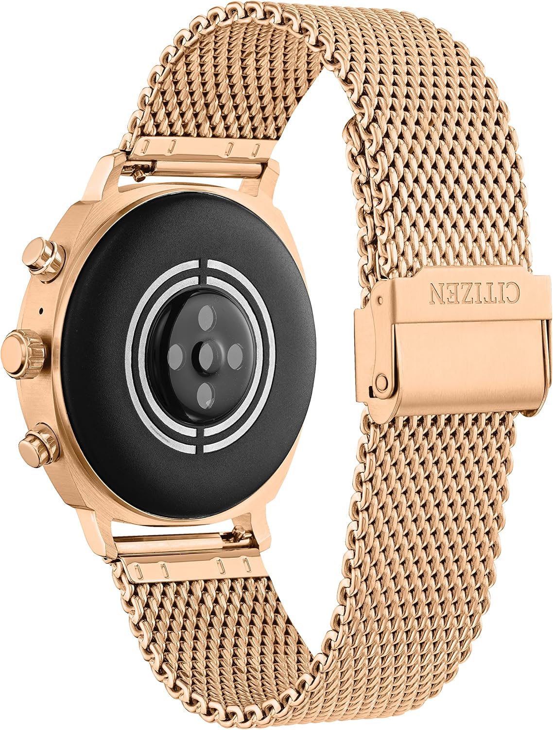 Citizen CZ Smart PQ2 41MM Unisex Smartwatch with YouQ App with IBM Watson® AI and NASA Research, Wear OS by Google, HR, GPS, Fitness Tracker, Amazon Alexa™, iPhone Android Compatible, IPX6 Rating