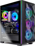 Skytech Gaming PC Desktop – AMD Ryzen 5 5600X 3.7 GHz, NVIDIA RTX 4070 Ti, 1TB NVME SSD, 16GB DDR4 RAM 3200, 750W Gold PSU, 11AC Wi-Fi, Windows 11 Home 64-bit,Black