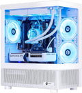 NINGMEI Performance Gaming Desktop PC – AMD Ryzen 7/9 CPU, RTX 50 Series GPU, 32 GB DDR5 RAM, 2 TB NVMe SSD, Windows 11 Pro – VR Ready, Ray Tracing, USB-C, Wi-Fi 6 – Fast Load, Smooth 4K Gaming