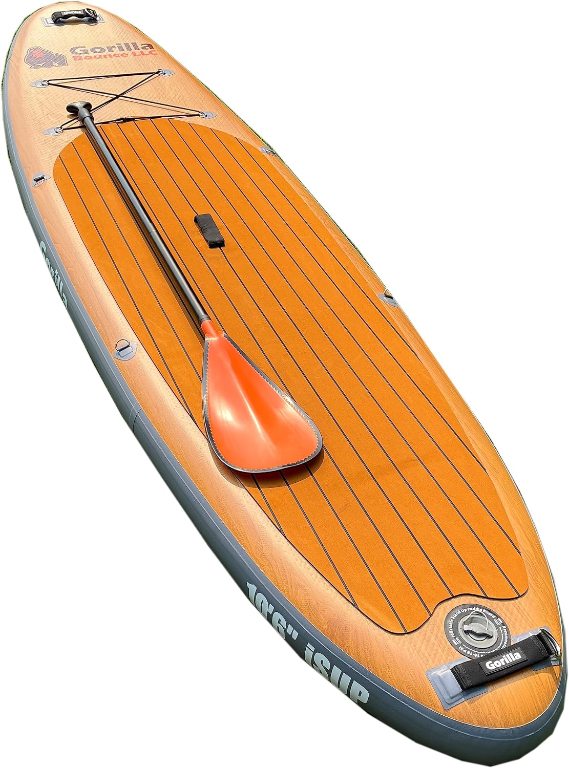 Inflatable Stand Up Paddle Board (6 Inches Thick) with Accessories & Carry Bag
