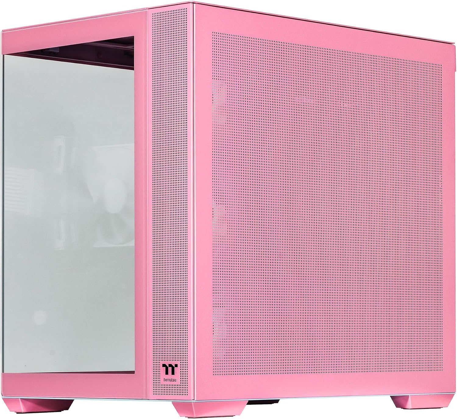 Velztorm Pink Fultix Prebuilt Gaming PC (AMD Ryzen 5-5500, GeForce RTX 5060, 16GB DDR4, 1TB PCIe SSD, RGB Fans, 750W PSU, WiFi 5, Bluetooth 5.0, RJ-45, 1 Display Port, HDMI, Win 11 Pro)