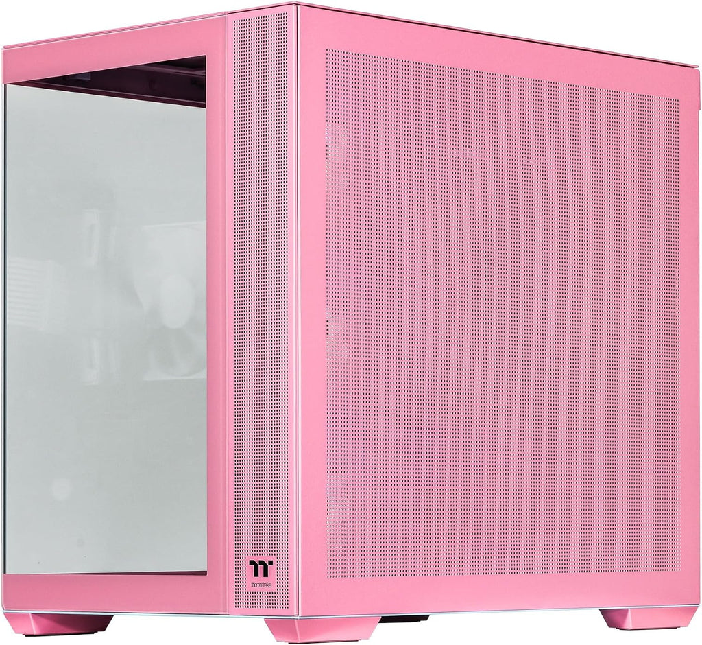 Velztorm Pink Fultix Prebuilt Gaming PC (AMD Ryzen 5-5500, GeForce RTX 5060, 16GB DDR4, 1TB PCIe SSD, RGB Fans, 750W PSU, WiFi 5, Bluetooth 5.0, RJ-45, 1 Display Port, HDMI, Win 11 Home)